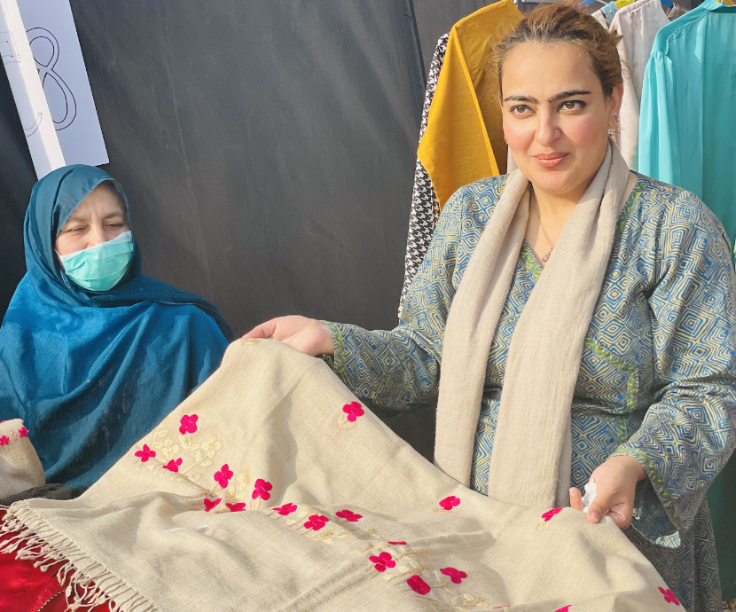 In partnership with atom camp, we held a 'we camp' festival where home-based entrepreneurs from Khyber Pakhtunkhwa showcased their products.